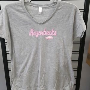 Arkansas Razorbacks Ladies Tee Shirt